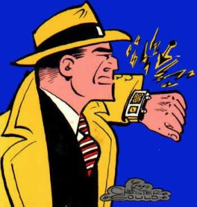 dick tracy wrist radio